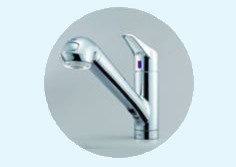 蛇口一体型水栓。BEST流量のすくない節湯商品です。