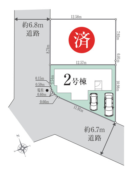 駐車スペースあり（車種による）