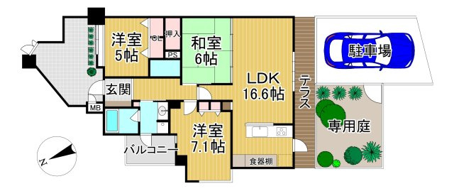 間取り：346000035109