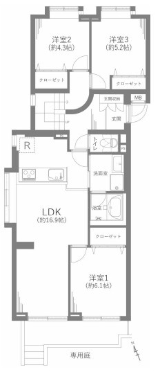 間取り：323000525343