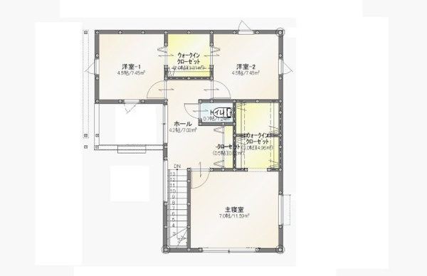 【浅川日の峯二丁目（3期）の間取り】