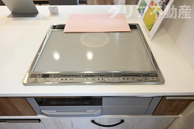 IHクッキングヒーター採用で家事のリスクを低減させます