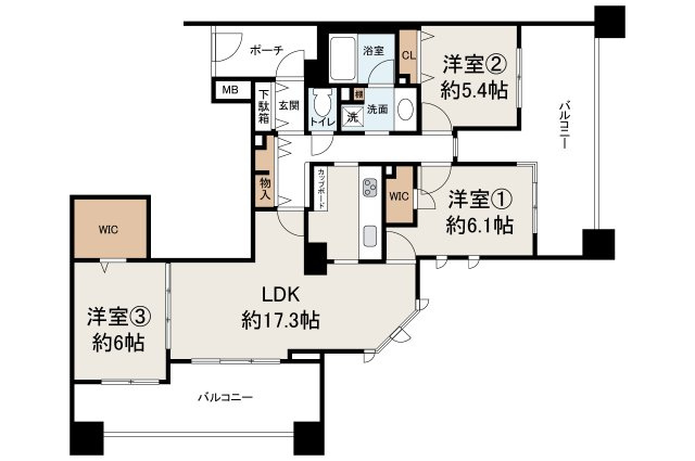 間取り：327001667352