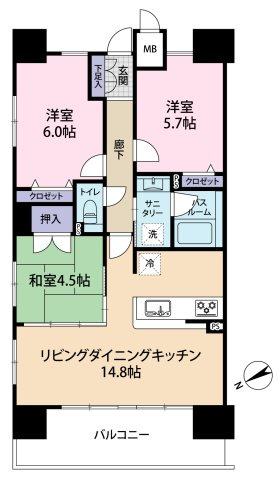 間取り：334000248051