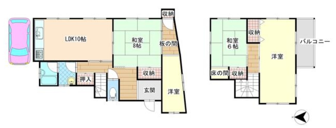 間取り：328000552389