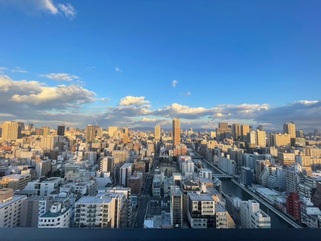 【物件からの眺望】大阪市内の街並みを一望できます！