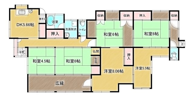 間取り：346000039984