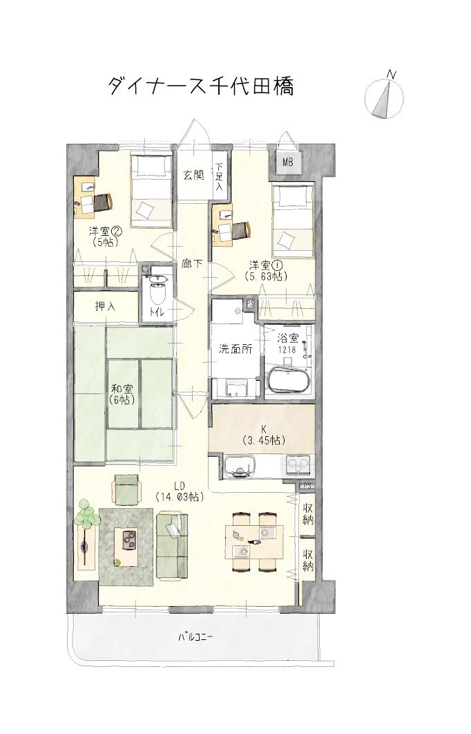 間取り：323000492053