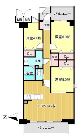 間取り：329000134038