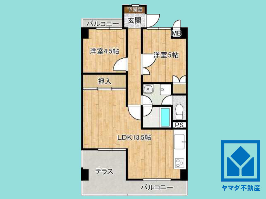 間取り：326000232143