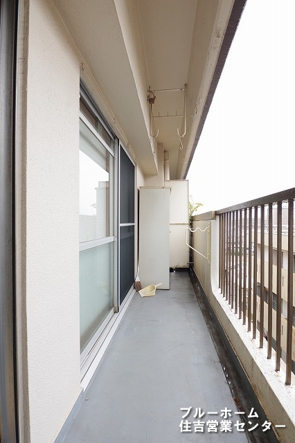 ■東向きバルコニー　■最上階にて、気持ちの良い朝日が差し込みます♪