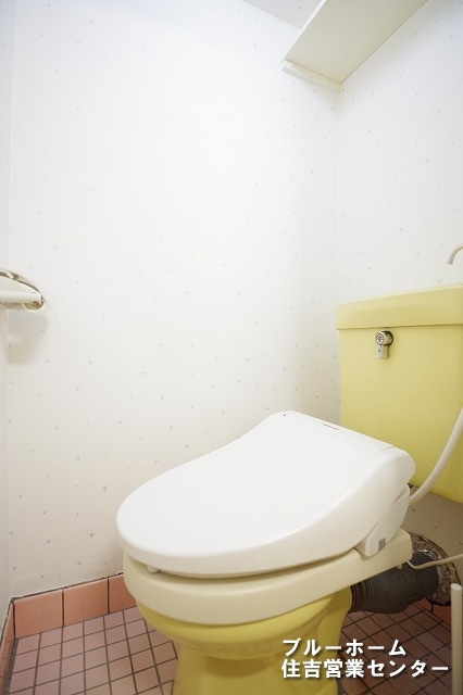 ■温水洗浄便座付きのトイレです