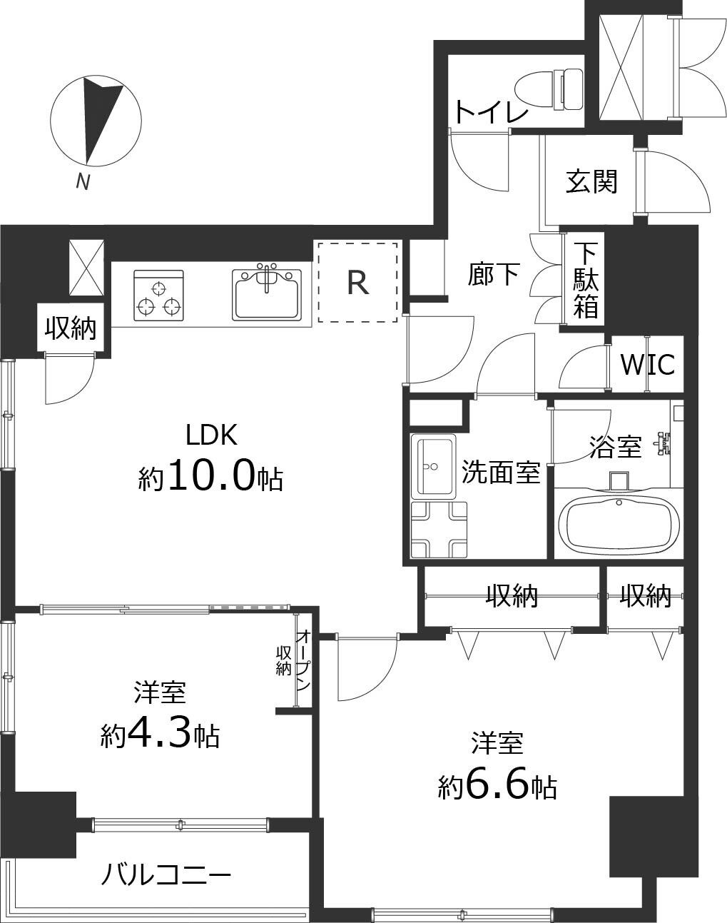 間取り：313004897262