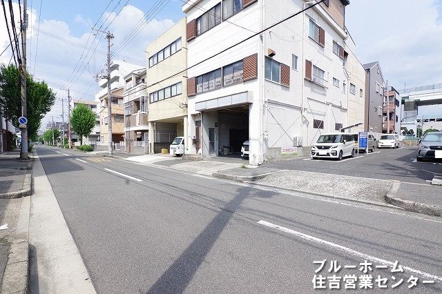 別角度からの前面道路です！