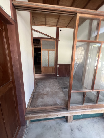 1階勝手口横