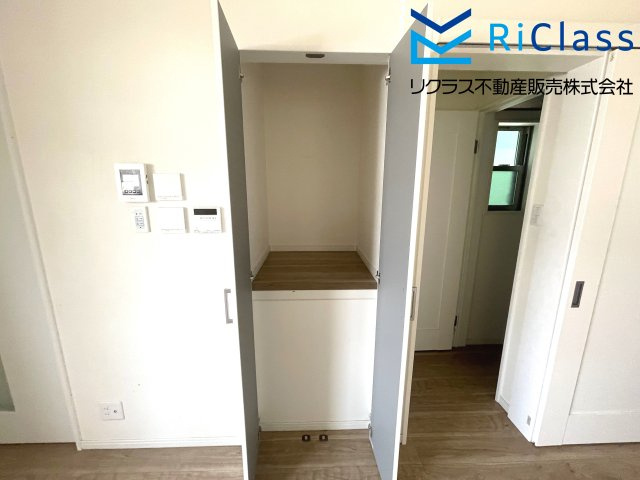 リビングに収納があります