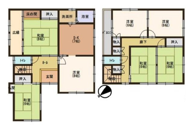 間取り：327001674359