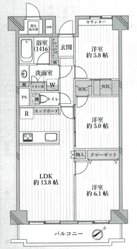 間取り：313004763480