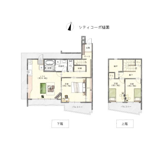 間取り：323000564444
