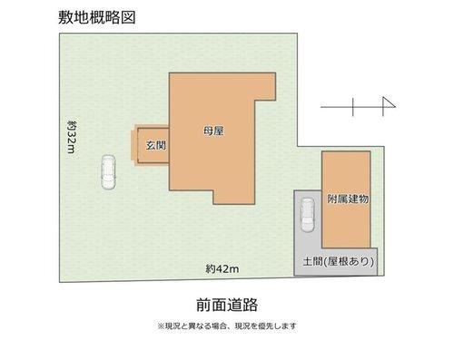 敷地概略図・配置図