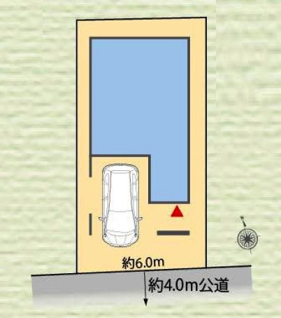 整形地・土地面積70.70平米（約21.38坪）