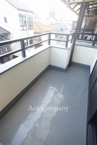 南向きのバルコニー☆防水塗装済みです☆