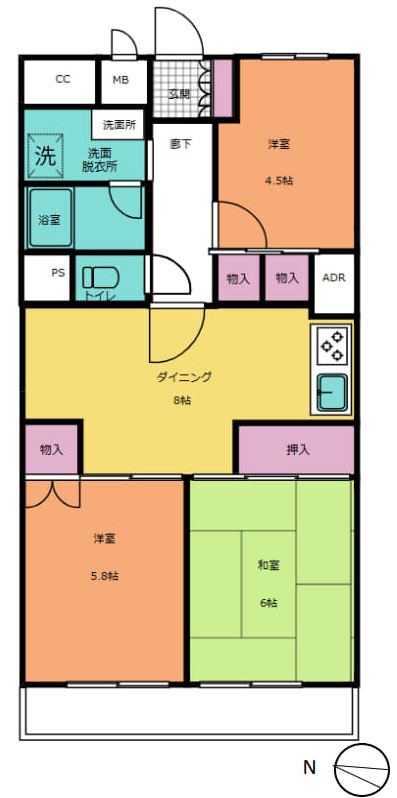 間取り：313004788464