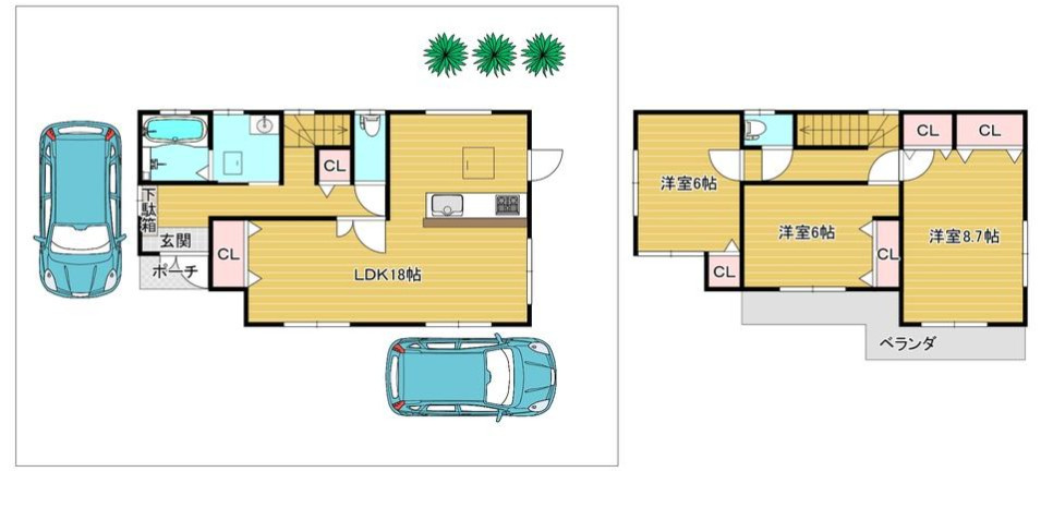 間取り：327002317264