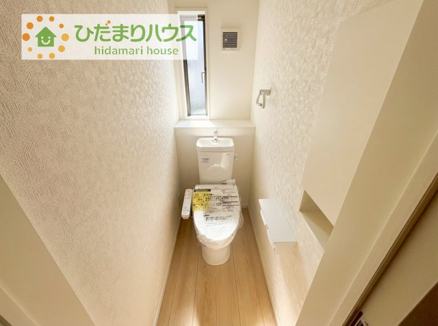 トイレは1F、2F共に完備！取り合いになることがありませんね(^^)/