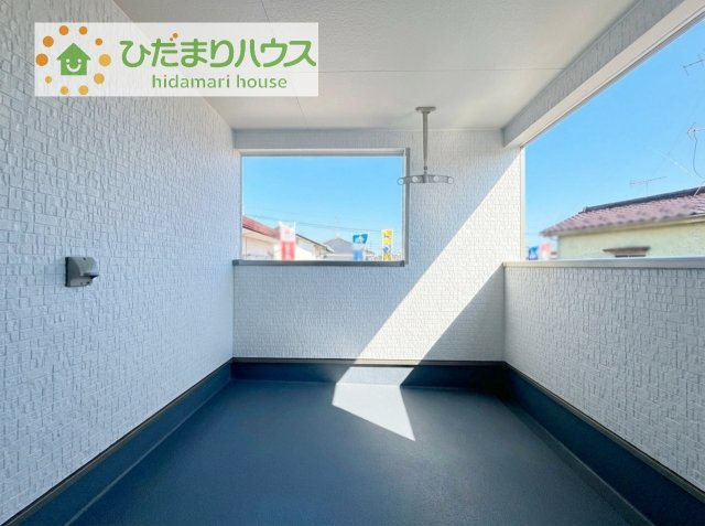 人気が高いインナーバルコニーを採用♪天候を気にせず洗濯物を干せ、紫外線も気にせずに済みます(*^^)v