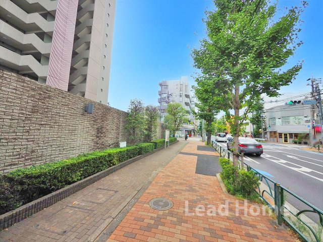 前面歩道部分