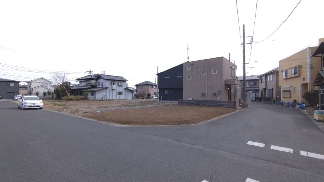北西角地で開放感ある立地・区画整理地内！前面道路6ｍで車庫入れスムーズ！建築条件なし・お好きなハウスメーカーで建築可能です！