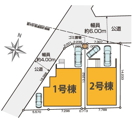区画図