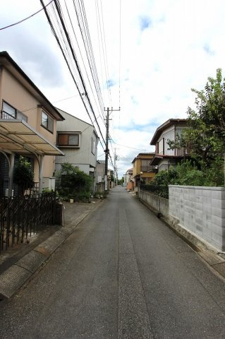 土地の一部が私道扱いとなっています。（私道部分約39？）