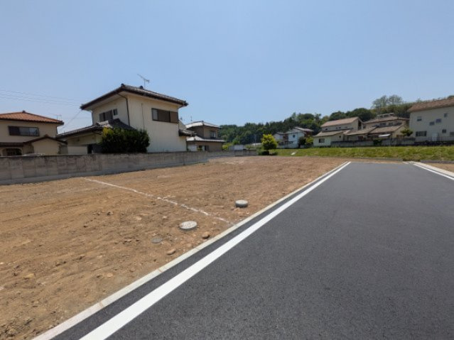分譲地北西から撮影