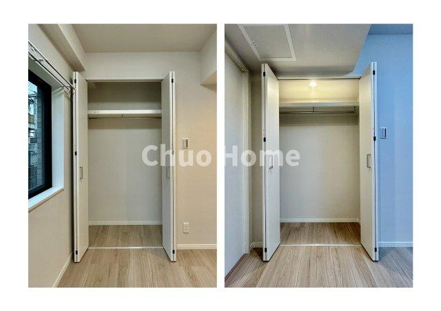 居室にはクローゼットを完備し、自由度の高い家具の配置が叶うシンプルな空間です。お子様の成長と必要になる子供部屋を与えるにはぴったりの間取りですね。