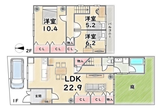 間取り：326000234489