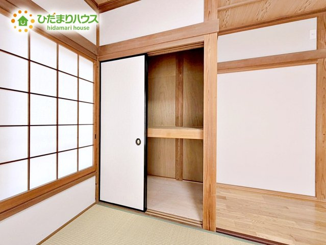 押入れに収納ボックスなどを入れれば整理整頓がしやすくおすすめです！