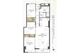 ハイマート西千葉の間取り