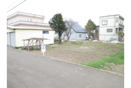 上幌向南１条３丁目売地の外観