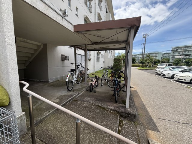 自転車置場です。