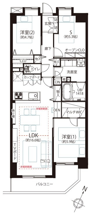 間取り：313004827658