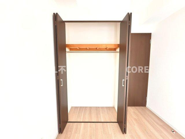 全居室にクローゼットを完備！居室空間をより広く隅々までお使いいただけますね。