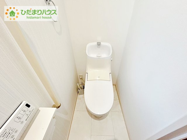 トイレは1F、2F共に完備！取り合いになることがありませんね(^^)/
