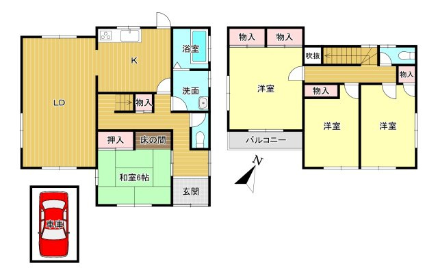 間取り：329000142697
