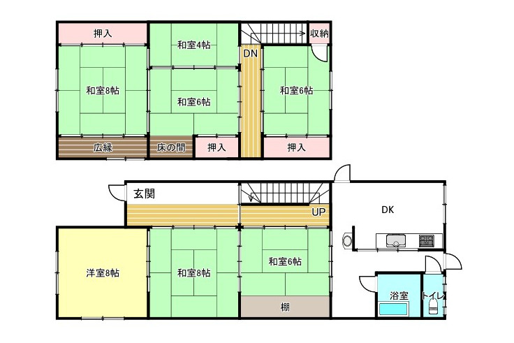 間取り：321000078019