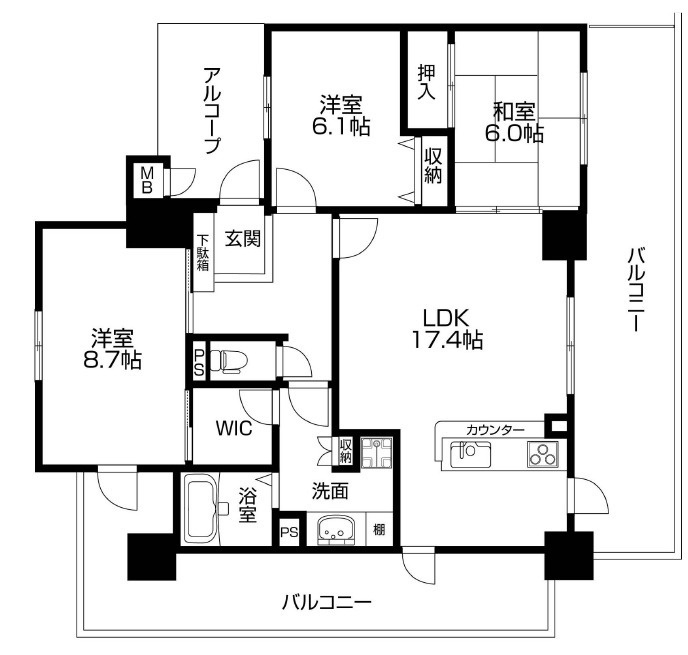 間取り：328000595065