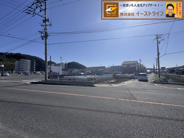 北側10ｍ公道と現地写真