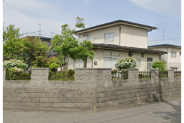 盛岡市西松園の中古戸建ての外観
