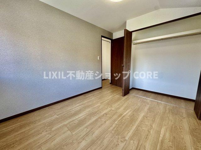 全居室にクローゼットを完備！居室空間をより広く隅々までお使いいただけますね。　